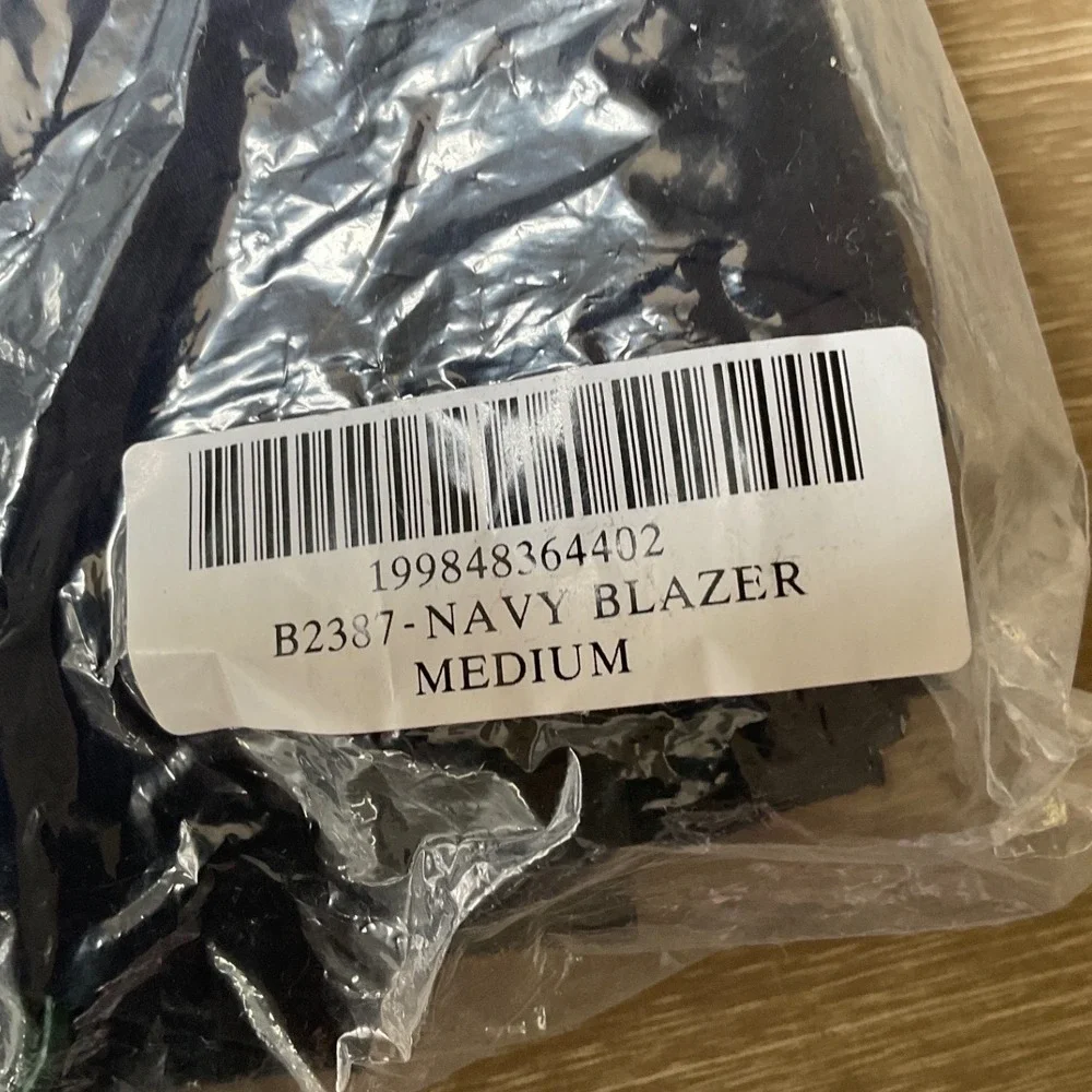 Tuckernuck Leo‎ Blazer Navy Medium New With Tags